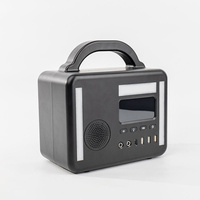 Station d'alimentation portable, stockage de batterie solaire 192 Wh, haut-parleur Bluetooth, générateur solaire de secours