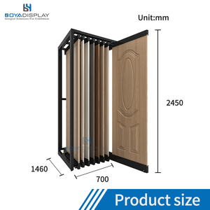 Support métallique de porte en <span class=keywords><strong>bois</strong></span>, porte coulissante, cadre d'échantillon, carreaux en céramique, pierre, sol de sol en <span class=keywords><strong>bois</strong></span> - Product Image 2