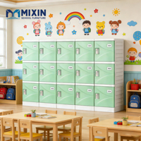 Casier étudiant en plastique ABS, étanche, avec serrure à combinaison, armoire de rangement scolaire, casier de rangement pour salle de sport, bureau, salle