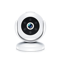 Caméra miniature WiFi à batterie avec capteur CMOS grand angle 2MP pour usage domestique, prise en charge du suivi de mouvement humain, audio bidirectionnel, couleur intégrale