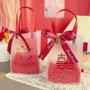 Sacs de shopping en plastique transparent avec poignée, personnalisés, écologiques, découpés à la forme, pour vêtements, cadeaux, vente au détail - Product Image 4