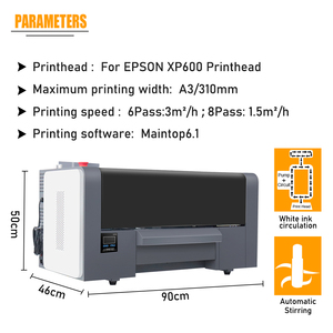Factory Price I3200 t Shirt Dtf Printer A3 Inkjet Printer Dual Xp600 I3200 Heads Dtf Printer for t Shirt - Product Image 2