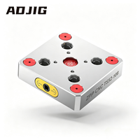 Localisateur de positionnement à point zéro pour palettes TS52 108, dispositif de fixation rapide manuel pour machine de fraisage CNC