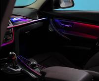Éclairage d'ambiance F30 pour BMW Série 3/4 F31 F34 F36 2013-2019, mise à niveau de l'éclairage LED intérieur de la voiture, couleur Galaxy Star, garniture du tableau de bord