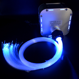 Kit de Luz de Fibra Óptica LED RGB de 32W, Proyector de Techo con Efecto de Cielo Estrellado para Interiores, Cine en Casa, Dormitorio, Techo de Auto - Product Image 5
