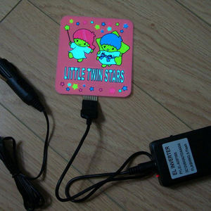 Autocollant de voiture EL luminescent à vente chaude, autocollant de voiture électroluminescent EL - Product Image 4