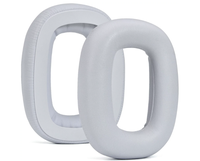 Coussinets d'oreille en cuir protéiné de qualité supérieure pour Logitech Astro A30 A 30, coussinets de remplacement pour casque sans fil, housses en éponge