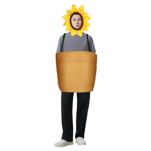 Costume de cosplay Manyusha Plante en pot, Jeu de rôle Pot de fleurs, Été 2025, Fête des enfants, Filles, Halloween - Product Image 5