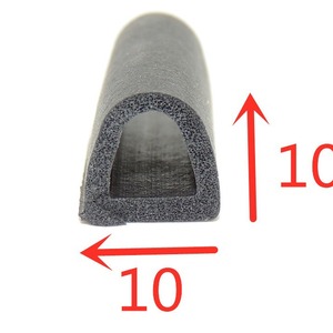 4570 Epdm <b>Rubber</b> Foam D Type <b>Strip</b> 9x16mm For Car Sealing High Temp Resistance - Product Image 3