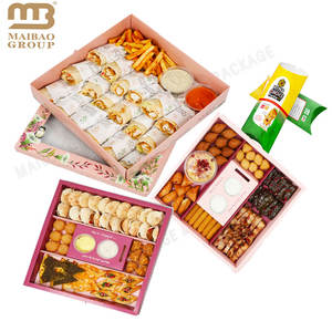 Scatola da Asporto per Sandwich Shawarma, Contenitori per Salumi con Coperchio, Confezione per Brunch <span class=keywords><strong>e</strong></span> Degustazioni - Product Image 5