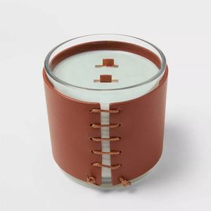Bougie parfumée personnalisée en verre avec mèche en bois et couvercle 8oz, Bougie parfumée Woodwick - Product Image 1