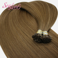 Extensions de cheveux humains de haute qualité, pointe K, cheveux vierges bruts 100% Remy, donneur unique russe, pointe plate russe, pointe K
