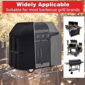 Funda para Barbacoa de Tela Oxford 420D Resistente a los Rayos UV y a Desgarros, Impermeable, a Prueba de Polvo, Material de Silicona Antiadherente, para Binchotan - Product Image 2