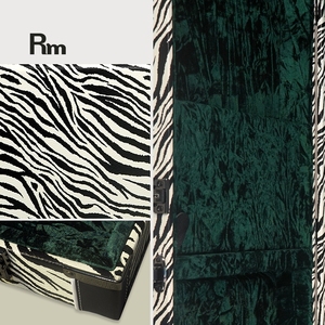 Custodia per chitarra elettrica rettangolare all'ingrosso OEM ODM custodia rigida di alta qualità per esterni in pelle schiaccia <span class=keywords><strong>fodera</strong></span> in velluto per basso elettrico - Product Image 6