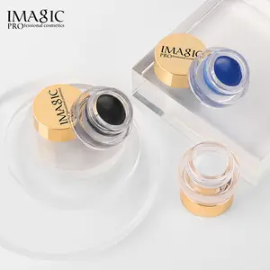 Wholesale top quality black blue white colors waterproof gel eyebrow cream cruelty free gel liner