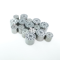 BAITO S136 Tampons de date, tampons mois et année, accessoires de moule en acier, inserts de code de date, composants de moule de précision, inserts recyclables
