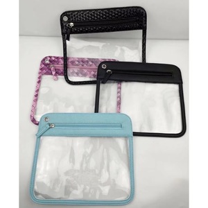 Échantillon gratuit Nouveauté, promotion à prix réduit, style minimaliste, trousse de maquillage et de toilette transparente en PVC, rangement et lavage. - Product Image 6