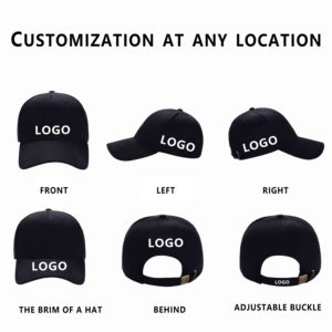 Gorra de Béisbol de Algodón con Logotipo Bordado a Precio de Fábrica, Gorra Personalizada con Logotipo para Regalo Promocional - Product Image 4