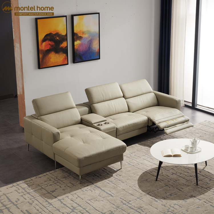 Zeitgenössisches Wohnzimmer-Sofa-Set türkisches L-Form-Küchenledersofa Wohnzimmer Sofas moderne Heimmöbel