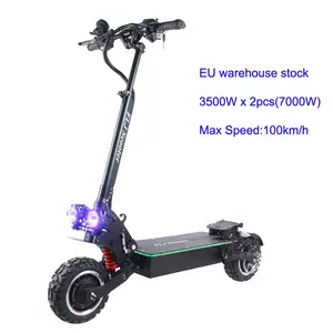 FLJ — Scooter électrique pliable pour adultes, trottinette avec 2x45a, livraison gratuite, entrepôt en Europe