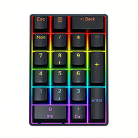 Clavier mécanique K20, câble détachable et corps fin, pour ordinateur portable professionnel et usage bureautique