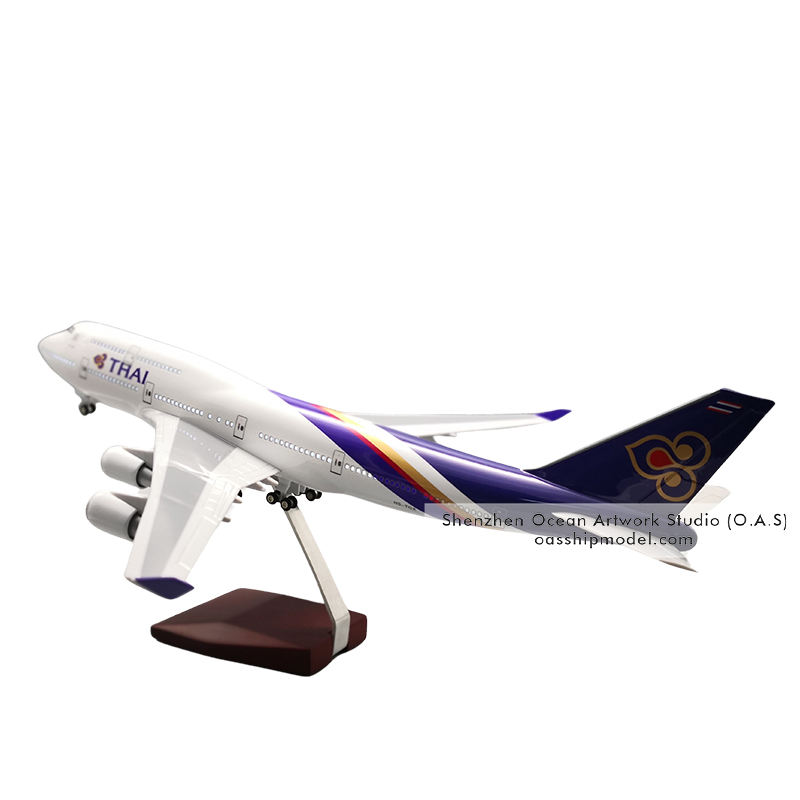 747 Thai Airways Aircraft Model