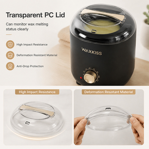 Machine à <span class=keywords><strong>cire</strong></span> mini portable 200 ml à marque privée avec contrôle mécanique de la température pour l'épilation et la fusion de la <span class=keywords><strong>cire</strong></span> - Product Image 2