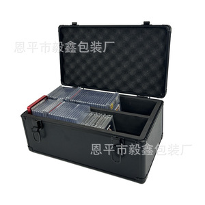 Eva Storage Box Card <b>Case</b> Black Flip Top 4-6 Compartments Protection For Rating Cards - Product Image 4