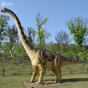 Modèle réaliste de Brachiosaurus animé pour décoration extérieure et décor de parc à thème - Product Image 3