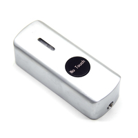 Sistema de Control de Acceso a Puertas, Botón de Salida de Aleación de Zinc con Luz LED, Interruptor de Empuje Automático para Puerta Montado en la Pared, Botón de Salida Infrarrojo