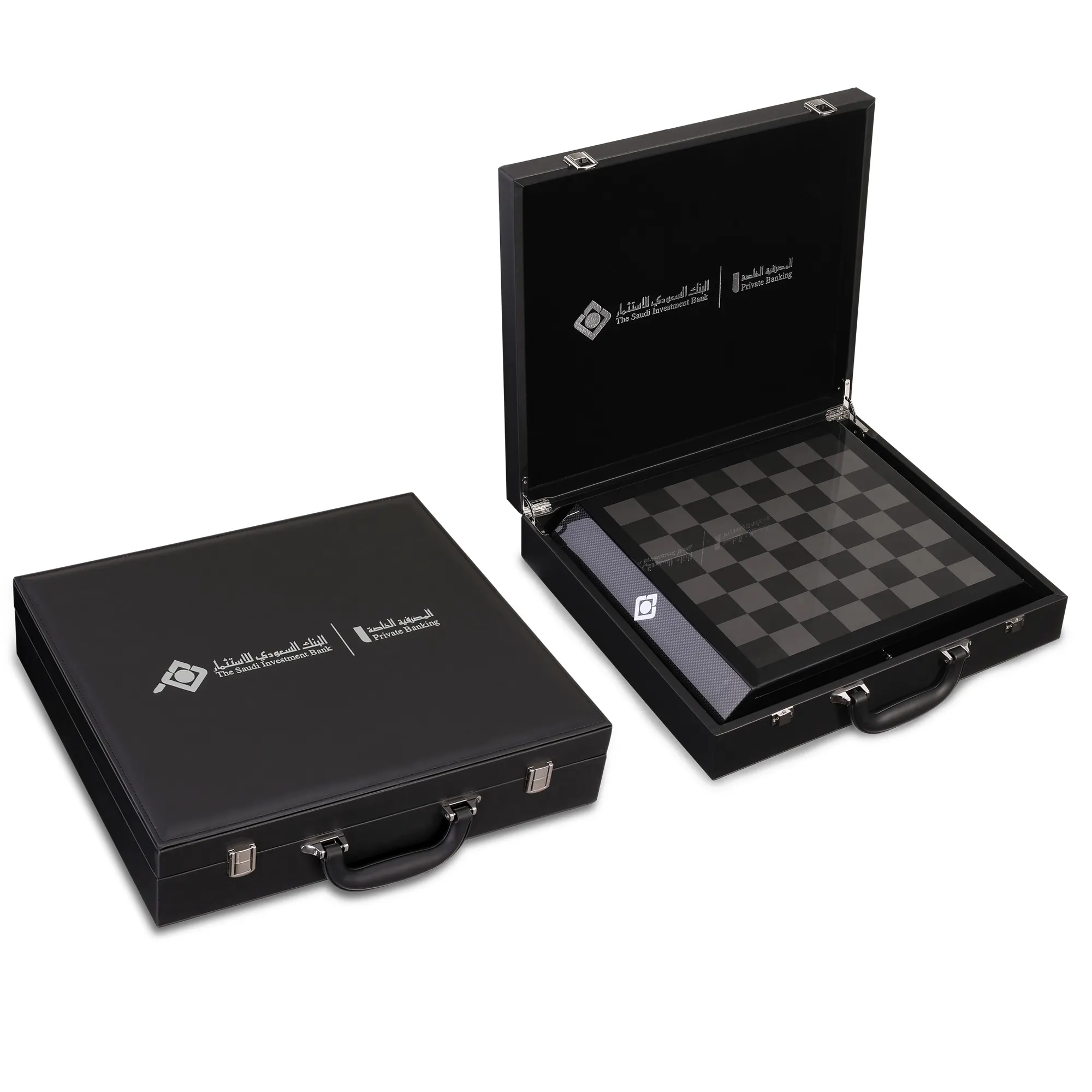 Innovative Brand Luxury Metal Chess com Gift Box Embalagem Etiqueta Personalizada com Alta Qualidade Chess Gift Box