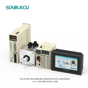 محولات محولات V VFD 1.5 كيلو وات قابلة للبرمجة تحكم منطقي PLC & <span class=keywords><strong>HMI</strong></span> RS485 حل الأتمتة الصناعية لـ VA - Product Image 3