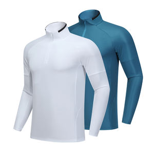 Performance Fit Breathable Mens Long Sleeve Shirt For Outdoor Workouts With Built-In UV Protection - Product Image 4