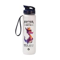 Gobelet à eau potable directe mignon de dessin animé avec poignée, tasse en plastique portable pour hommes, femmes, étudiants, pour la rentrée scolaire