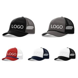 Gorra Trucker de Espuma de Perfil Bajo Foamie 213 de Dos Tonos con Malla y Correa Ajustable - Product Image 3