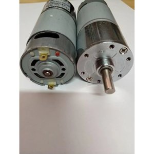 มอเตอร์ Jinma 12V DC พร้อมแกนขนาด 6 มม. อุปกรณ์เสริมสำหรับเครื่องเจาะรูขนาดเล็ก มอเตอร์แบบเรียวสำหรับงานเจาะรูละเอียด วัสดุสิ้นเปลืองสำหรับมอเตอร์ - Product Image 4
