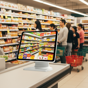 Sistema POS Todo en Uno con Pantalla Táctil OEM de 15.6 Pulgadas, Caja Registradora, Máquina POS de Pantalla Única para Comercio Minorista y Restaurantes - Product Image 1