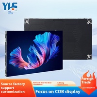 Écran LED d'intérieur IP65 grand format avec fonctionnalité vidéo et texte, application SDK pour affichage sur grille et film