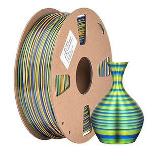 Filamento de Seda para Impresión 3D de Alta Calidad, 1KG, Multicolor, PLA Seda Tricolor, 1.75mm, Varillas de Plástico para Impresoras 3D - Product Image 5