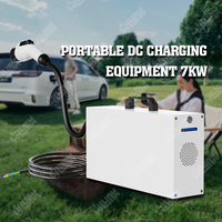 Chargeur EV portable Olink Custom GBT 7KW, chargeur DC mobile, station de recharge EV mobile, petite station de recharge DC 7KW mobile