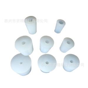 Seeking Excellence Perforated Silicone Stopper Push Cap 1016912 Premium Grade Lab Test Tube Plug Acid Alkali Resistant - Product Image 1