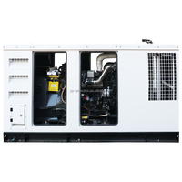 Générateur électrique Perkins Weichai de type silencieux à châssis ouvert avec télécommande 50-200 kW 125 kVA 200 kW Groupe électrogène diesel