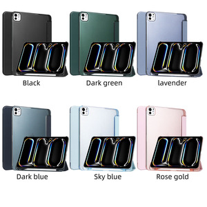 Étui pour tablette de couleur pure pour Ipad Pro 11 2024 plusieurs couleurs trou de précision d'affaires Simple Anti chute Pbk229 Laudtec - Product Image 2