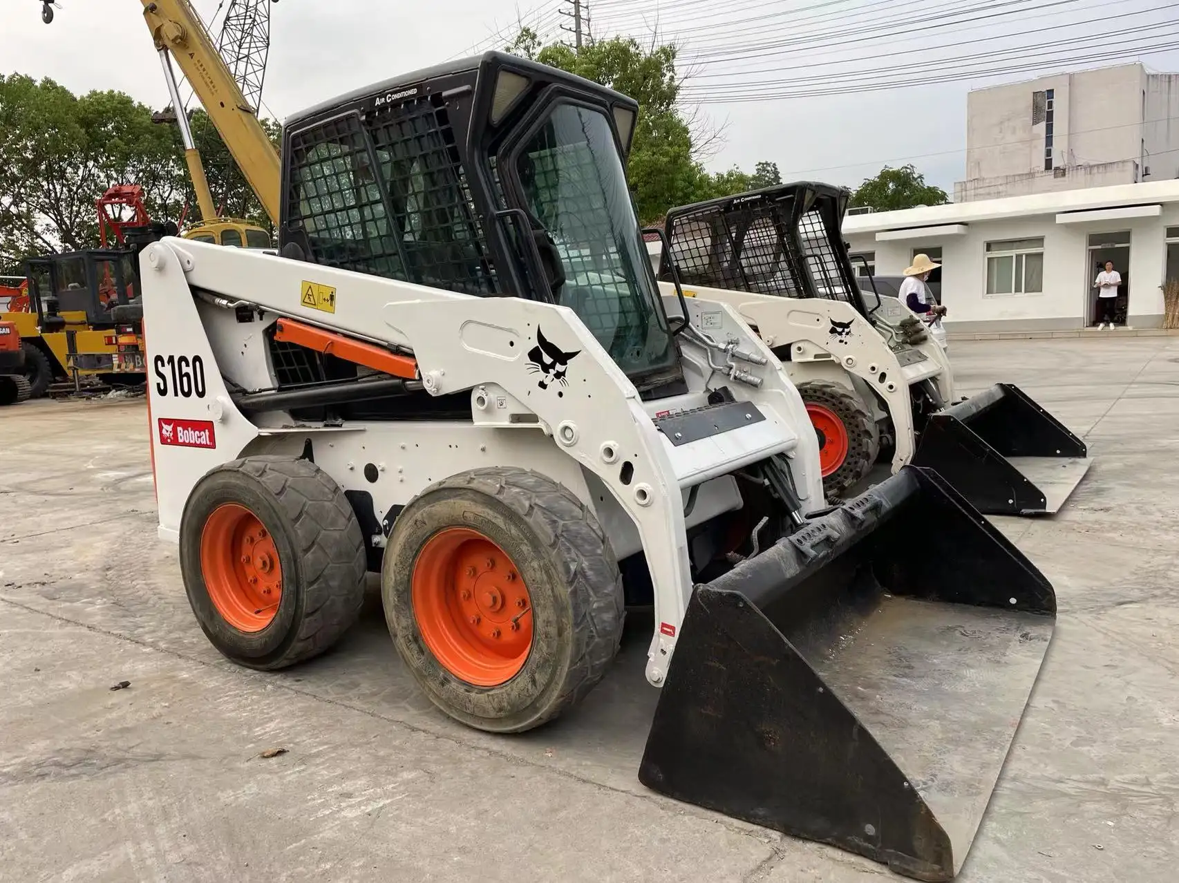 CE Certification Used Bobcat S160 S185 S200 Mini Skid Steer Loader