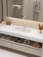 2023 Offres Spéciales Salle de bain WC armoire de toilette flottant vanité lavabo unités