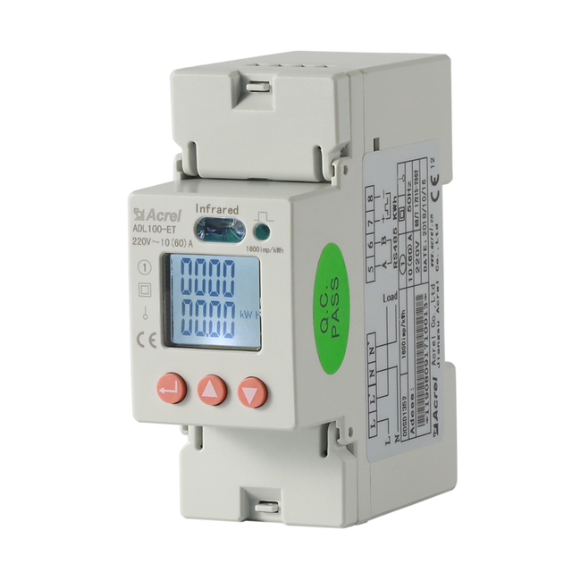 Acrel DDSD1352 1 Phase 220V AC KWH Meter RS485 Bidirectional Monitoring Power Meter zero export monitoring for solar Inverter