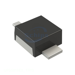 Single Diodes Electronic Components Suppliers In Stock DIODE SCHOTTKY 40V 1A POWERMITE1 DO-216AA UPS5819E3/TR13 - Product Image 1