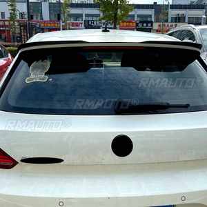 Alerón para Volkswagen VW Golf 7 MK75 VII GTI R Line /Golf 7 GTI R GTD Max 2014-2019, Alerón Trasero de Techo, Negro Brillante, Fibra de Carbono - Product Image 3