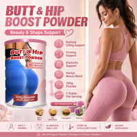 Poudre Bioby OEM ODM pour le rehaussement des fesses et des hanches avec racine de maca naturelle et isoflavones de soja pour un soutien efficace au raffermissement et à l'augmentation des courbes