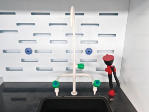 Campana extractora de <span class=keywords><strong>laboratorio</strong></span> de acero inoxidable PP de fábrica con ventilación de depurador húmedo para decapado de joyas de procesamiento de oro - Product Image 4